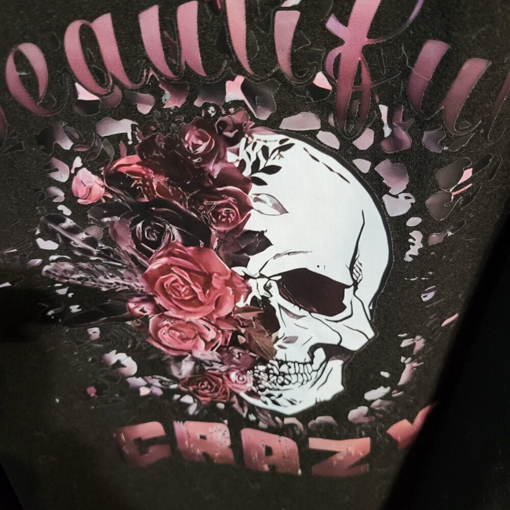 BEAUTIFUL/CRAZY ART PRINT T SHIRT SZ XXL - Picture 3 of 4